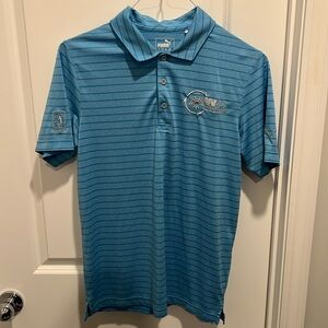 Puma golf polo waste management Phoenix open size small